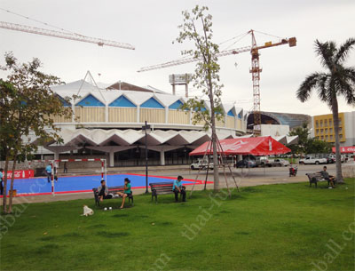 Indoor Stadium in Huamark Indoor Stadium in Huamark