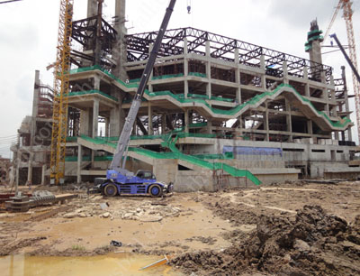 Die Bangkok Futsal Arena im September 2012 Bangkok Futsal Arena, September 2012