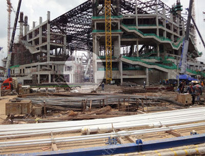 Die Bangkok Futsal Arena im September 2012 Bangkok Futsal Arena, September 2012