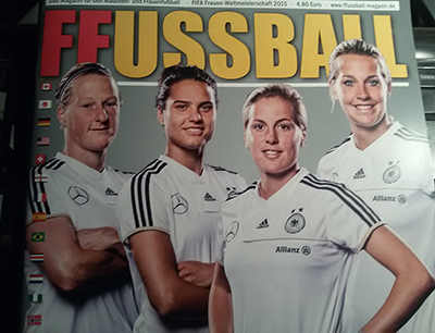 Das Cover der aktuellen Ausgabe von FFussball FFussball