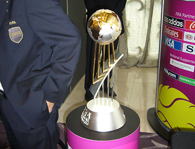 Der Pokal der Futsal-Begierde Futsal WM Pokal