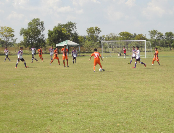 Amateure bei einem Khor-Cup Spiel Amateure bei einem Khor-Cup Spiel