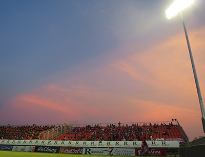 Sukhothai: Championsleague Flutlicht? Sukhothai Stadium