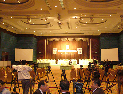 Wahltatort Golden Tulip in Bangkok FAT-Wahl