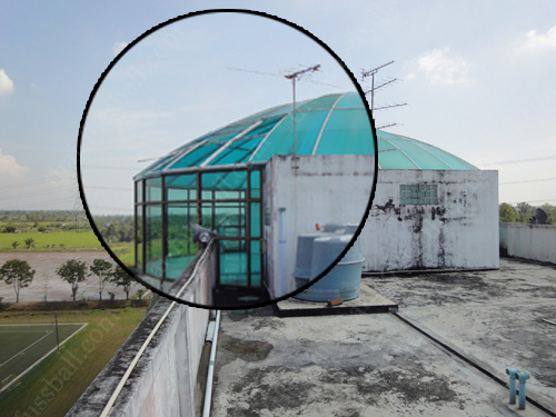 broken glass facade from outside broken glass facade
